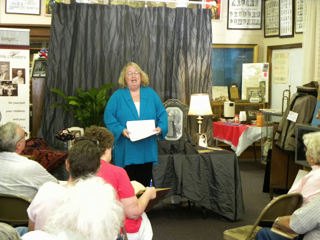 Jul Presenting "Family History Night" at the TAHS