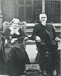 J.W. Glassburn & wife Olive (nee Johnston)
